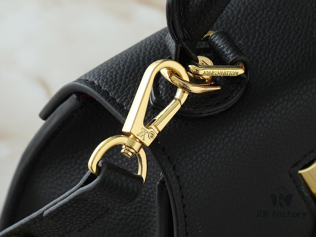 69305ee6f09edb6de4c5027f Upgraded Original M21590 M59090 Twist One Handle BB Bag Crafted from Deep-Dyed Taurillon Leather with Top Single Handle and Iconic LV Twist Lock Flap, Contrasting Leather Lining Adds a Touch of Fashion, Ideal for Crossbody, Shoulder, or Hand Carry
