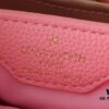 Mini Capucines Bag with Refined Monogram Flower on Handle