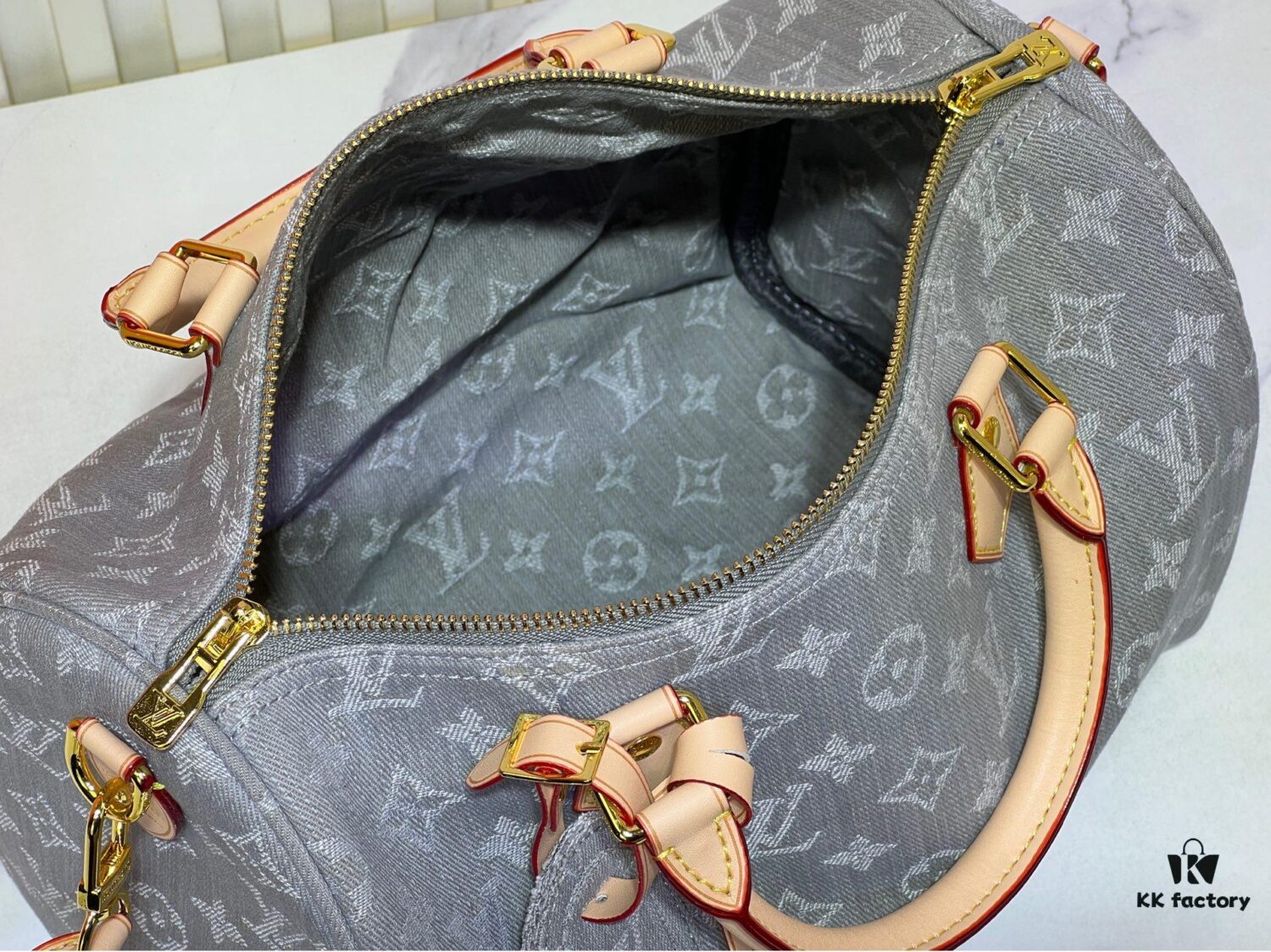 Grey Denim Blue Denim M13344 M40391 Denim Collection Louis Vuitton