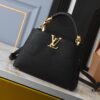 69305f2af09edb6de4c502fa Mini Capucines Bag with Refined Monogram Flower on Handle