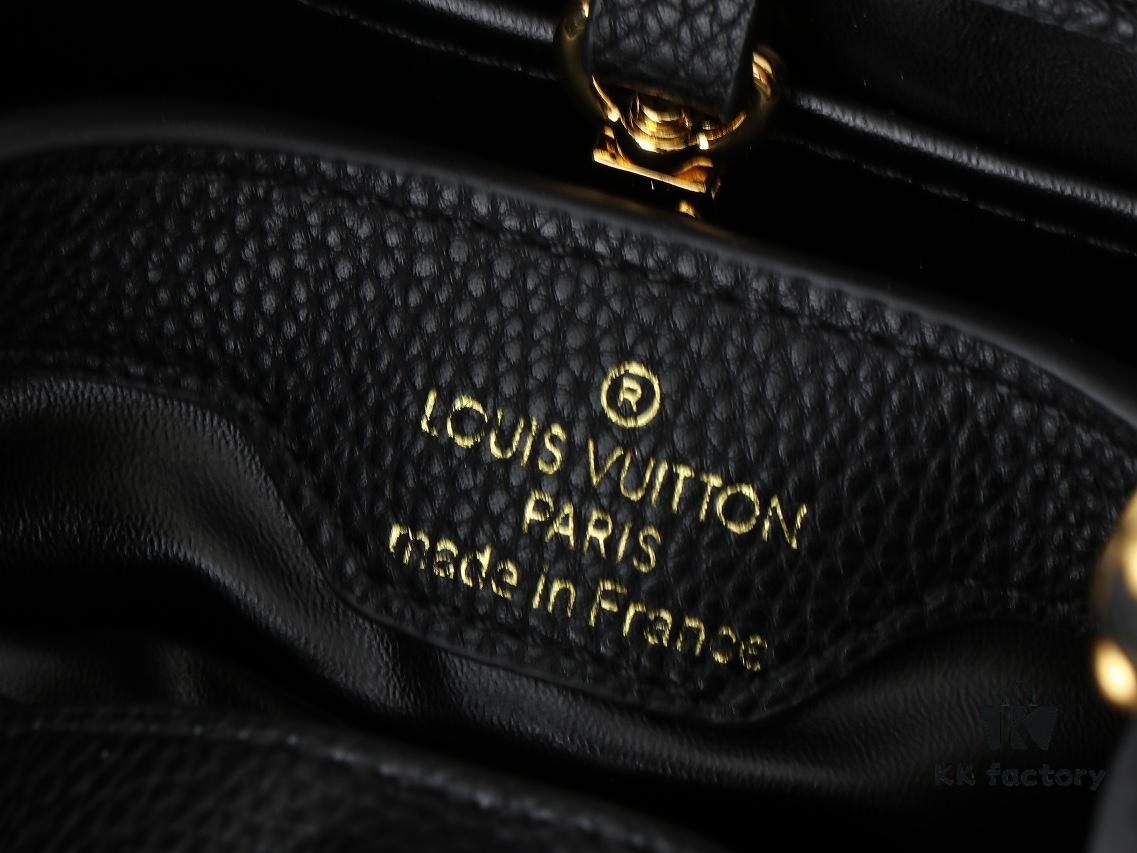 69305f2df09edb6de4c50300 Mini Capucines Bag with Refined Monogram Flower on Handle