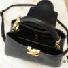 69305f2df09edb6de4c50301 Mini Capucines Bag with Refined Monogram Flower on Handle