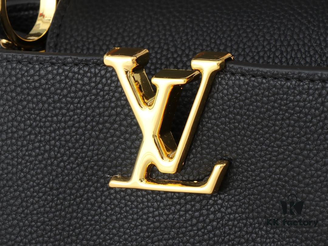 69305f2ef09edb6de4c50305 Mini Capucines Bag with Refined Monogram Flower on Handle