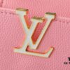 Mini Capucines Bag with Refined Monogram Flower on Handle