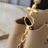 Mini Capucines Bag with Refined Monogram Flower on Handles