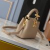 Mini Capucines Bag with Refined Monogram Flower on Handles
