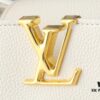 Mini Capucines Bag with Refined Monogram Flower on Handles, Crafted in Full-Grain Taurillon Leather