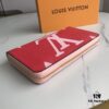 69305f3df09edb6de4c5032a Top Quality Original 💎 M60017 Red and Pink Zippy Coin Purse, Monogram Canvas Zip-around Wallet