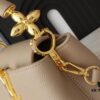Mini Capucines Bag with Refined Monogram Flower on Handles
