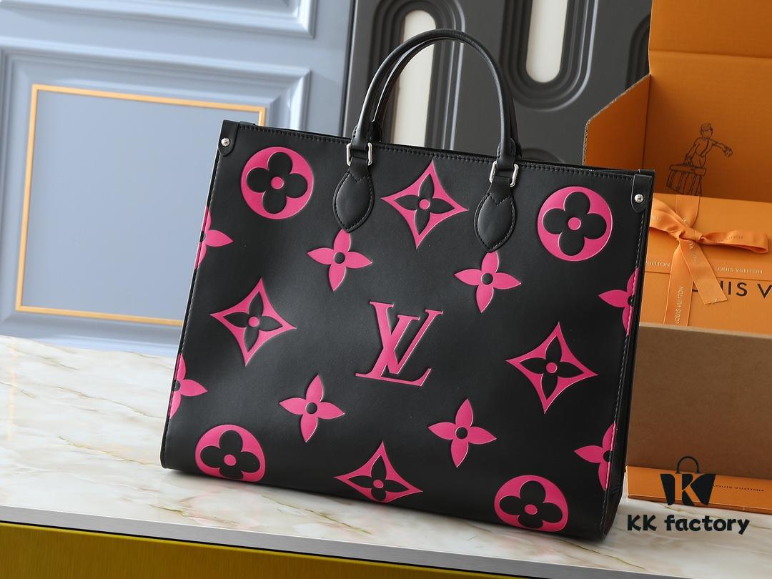 69305f44f09edb6de4c5033b Upgraded Original M45945 M44925 M44571 OnTheGo Tote Bag in Monogram Empreinte Leather