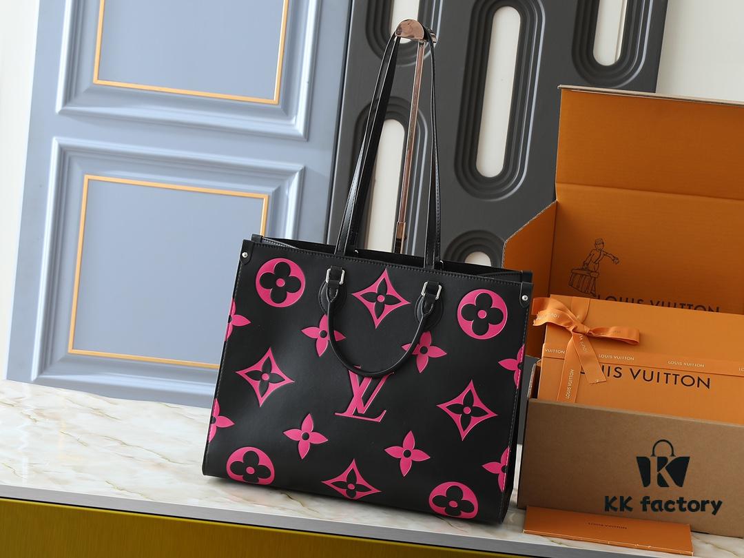 69305f45f09edb6de4c50340 Upgraded Original M45945 M44925 M44571 OnTheGo Tote Bag in Monogram Empreinte Leather