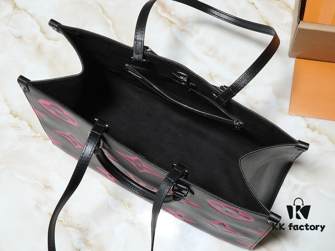 69305f47f09edb6de4c50345 Upgraded Original M45945 M44925 M44571 OnTheGo Tote Bag in Monogram Empreinte Leather