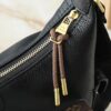 69305f4df09edb6de4c50354 Upgraded Original M12697 Full Leather Khaki Monogram Bag with Fabric Pattern, Classic Canvas with Wide Adjustable Strap