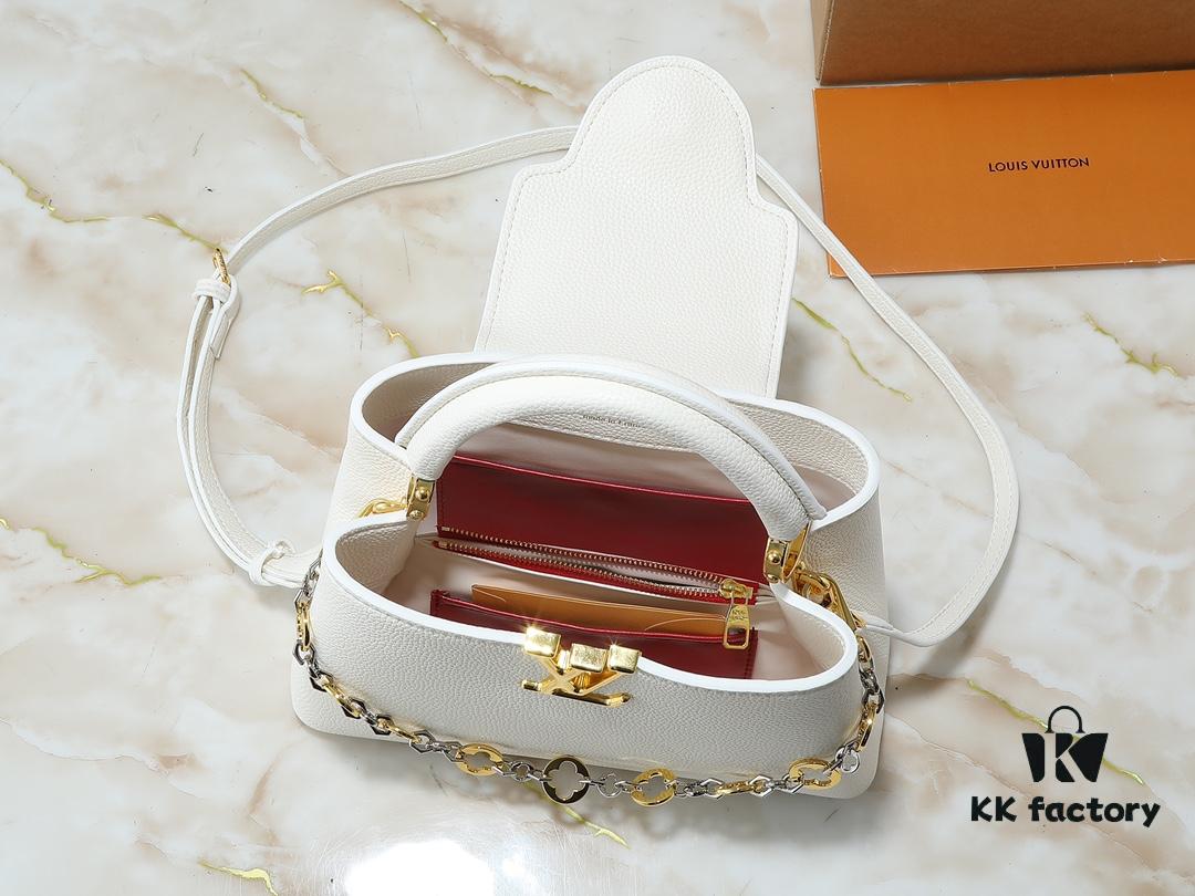 69305f57f09edb6de4c5036f Guangzhou Goods Upgraded Original M12935 M12936 M12937 M12938 Capucines BB Handbag