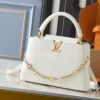 69305f59f09edb6de4c50373 Upgraded Original Version M12935 M12936 M12937 M12938 Capucines Medium Handbag from Chain On You Collection