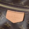 69305f5cf09edb6de4c5037a Upgraded Original M12697 Full Leather Khaki Monogram Bag with Floral Fabric, Classic Canvas with Wide Adjustable Strap