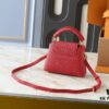 69305f5cf09edb6de4c5037c Upgraded Original M12935 M12936 M12937 M12938 Capucines Mini Bag from Capucines Chain On You Collection