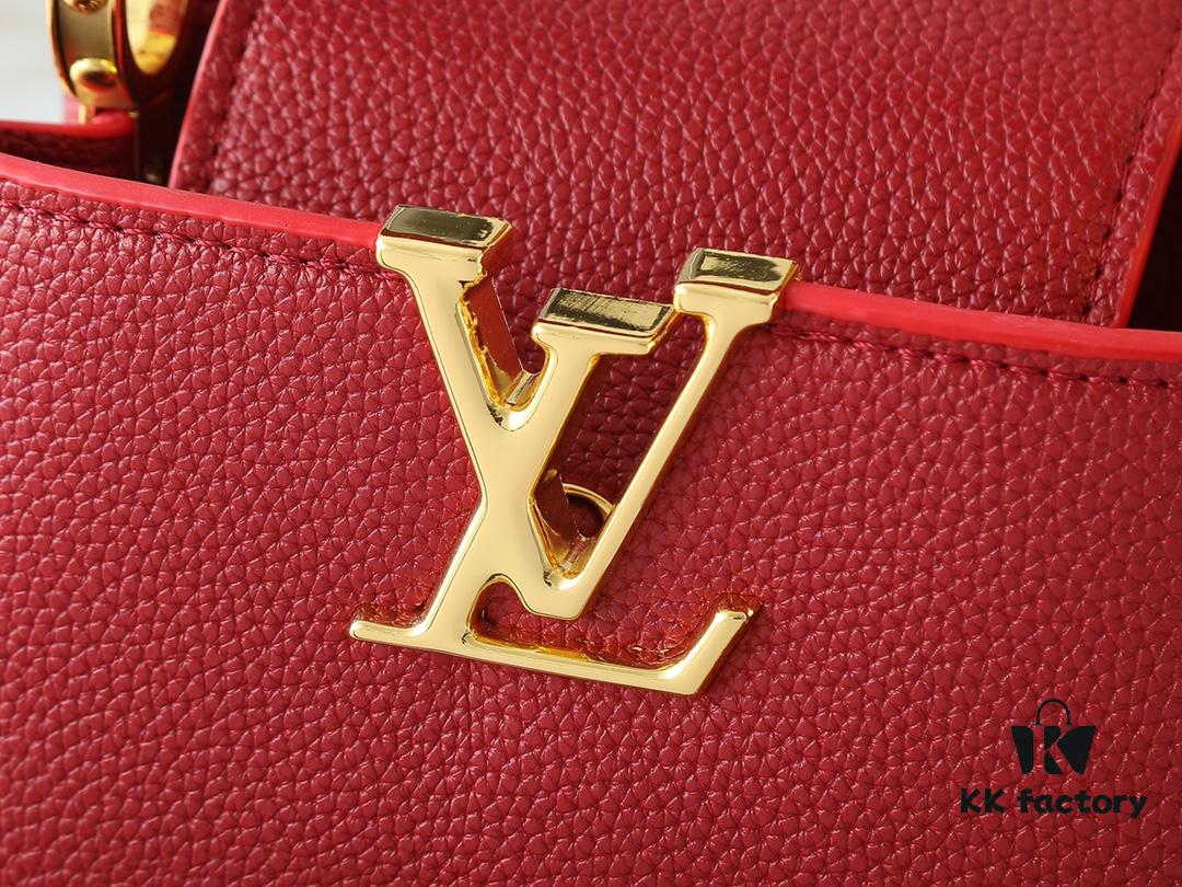 69305f5ef09edb6de4c5037e Upgraded Original M12935 M12936 M12937 M12938 Capucines Mini Bag from Capucines Chain On You Collection
