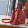 69305f64f09edb6de4c5038d Upgraded Original Version M12935 M12936 M12937 M12938 Capucines Medium Handbag from Chain On You Collection