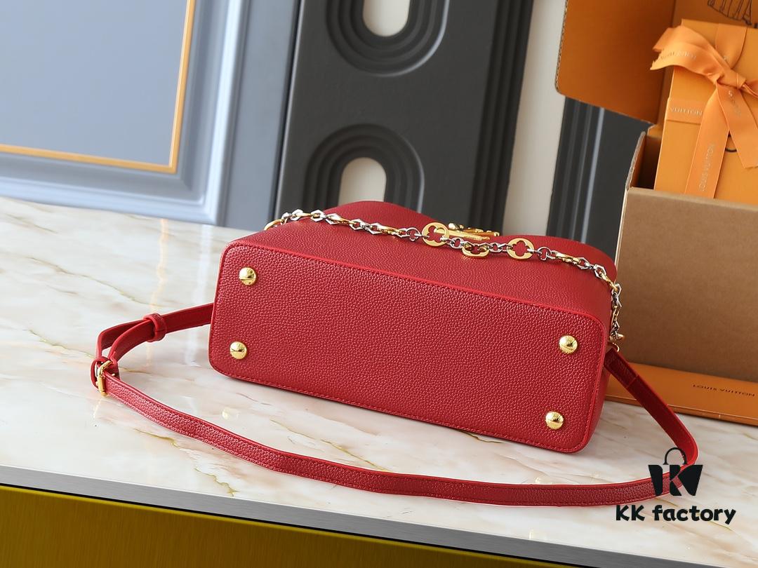 69305f66f09edb6de4c50390 Upgraded Original Version M12935 M12936 M12937 M12938 Capucines Medium Handbag from Chain On You Collection