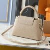 69305f70f09edb6de4c503aa Upgraded Original Version M12935 M12936 M12937 M12938 Capucines Medium Handbag from Chain On You Collection