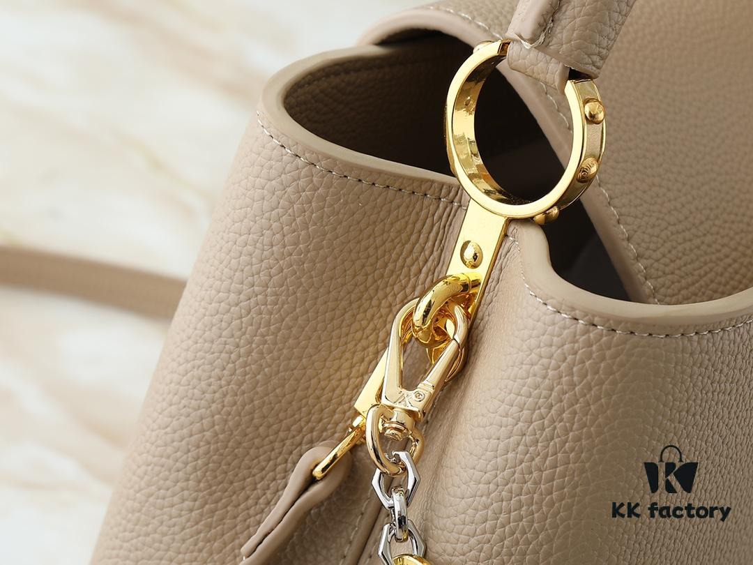 69305f71f09edb6de4c503ac Upgraded Original Version M12935 M12936 M12937 M12938 Capucines Medium Handbag from Chain On You Collection