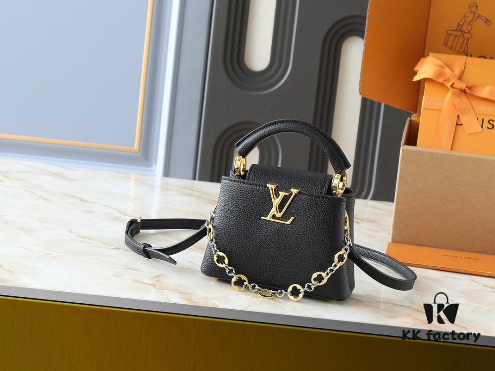 69305f73f09edb6de4c503b0 Guangzhou Stock Upgraded Original M12935 M12936 M12937 M12938 Capucines Mini Bag from the Capucines Chain On You Collection