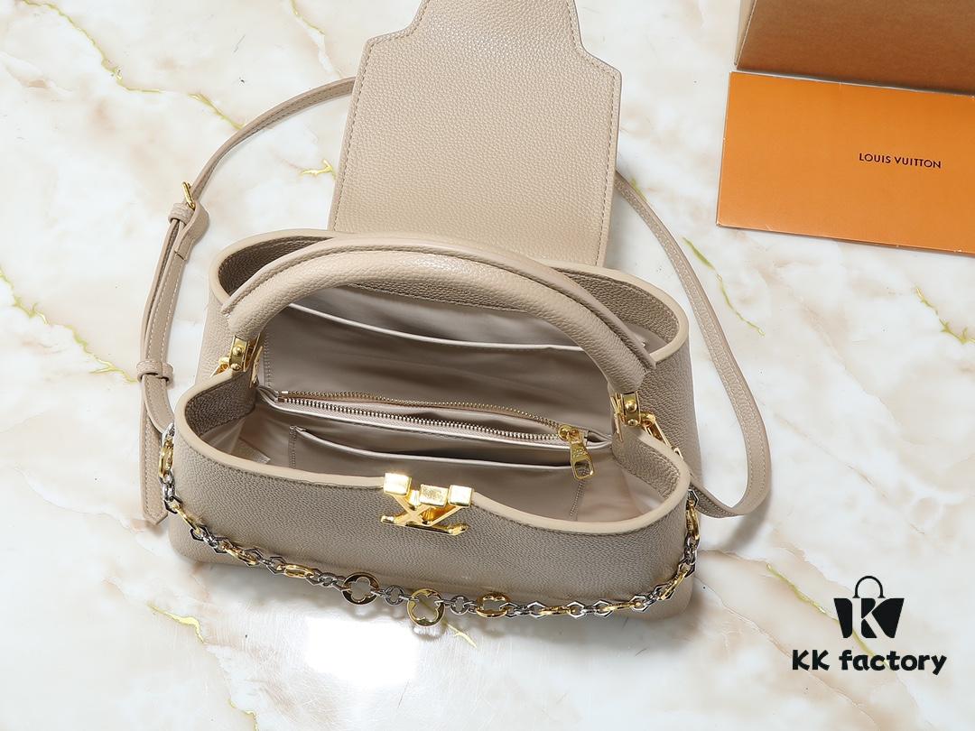 69305f73f09edb6de4c503b2 Upgraded Original Version M12935 M12936 M12937 M12938 Capucines Medium Handbag from Chain On You Collection