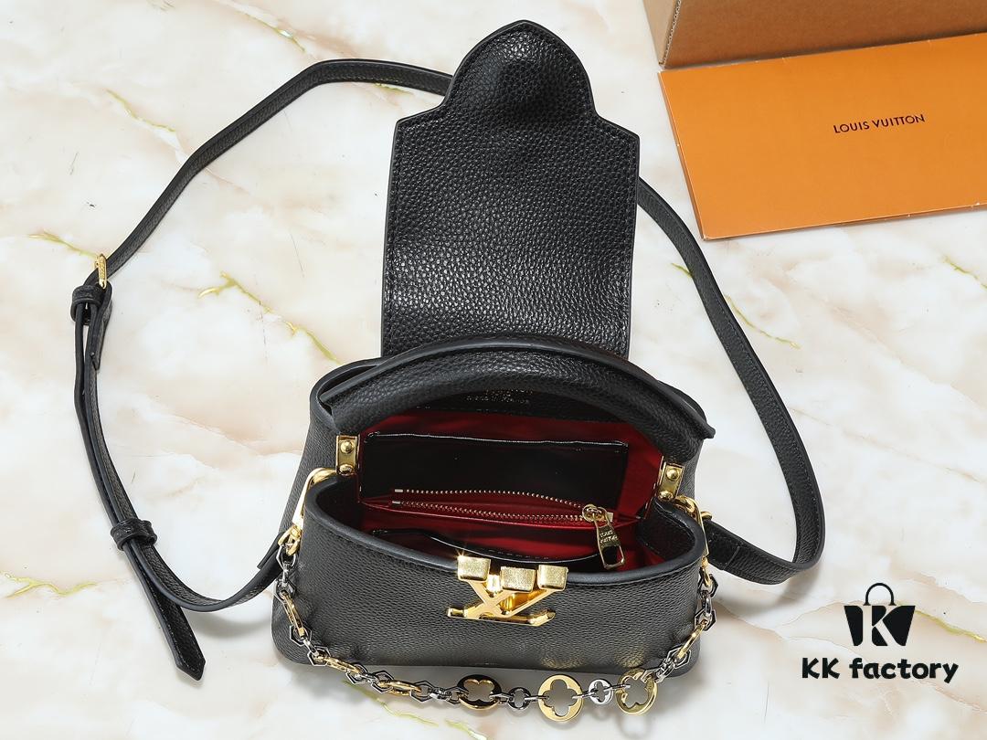 69305f76f09edb6de4c503b9 Guangzhou Stock Upgraded Original M12935 M12936 M12937 M12938 Capucines Mini Bag from the Capucines Chain On You Collection