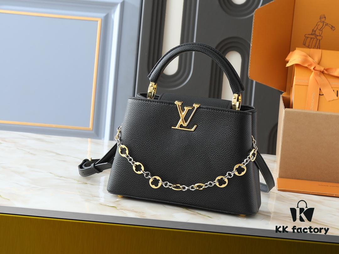 69305f76f09edb6de4c503ba Guangzhou Goods Upgraded Original M12935 M12936 M12937 M12938 Capucines BB Handbag