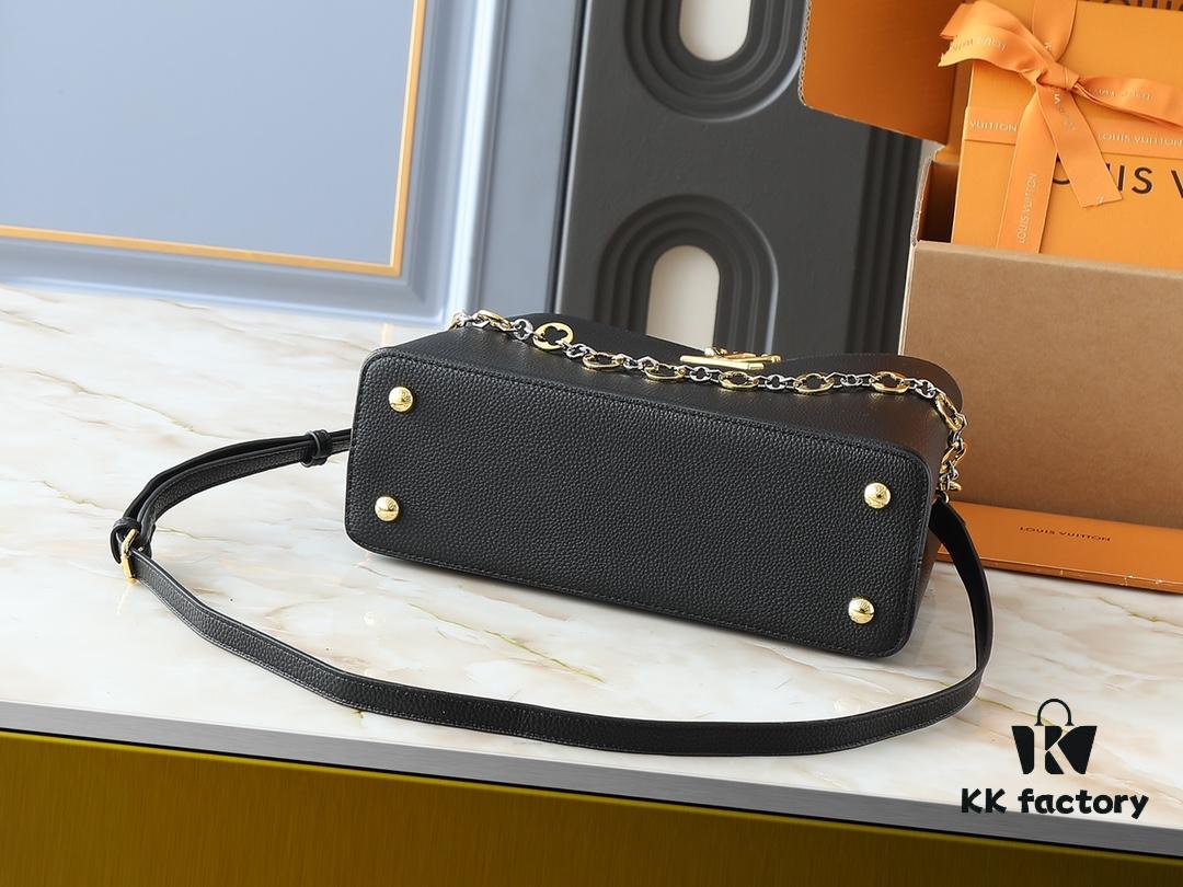 69305f7bf09edb6de4c503c5 Guangzhou Stock Upgraded Original M12935 M12936 M12937 M12938 Capucines Medium Handbag from Chain On You Collection