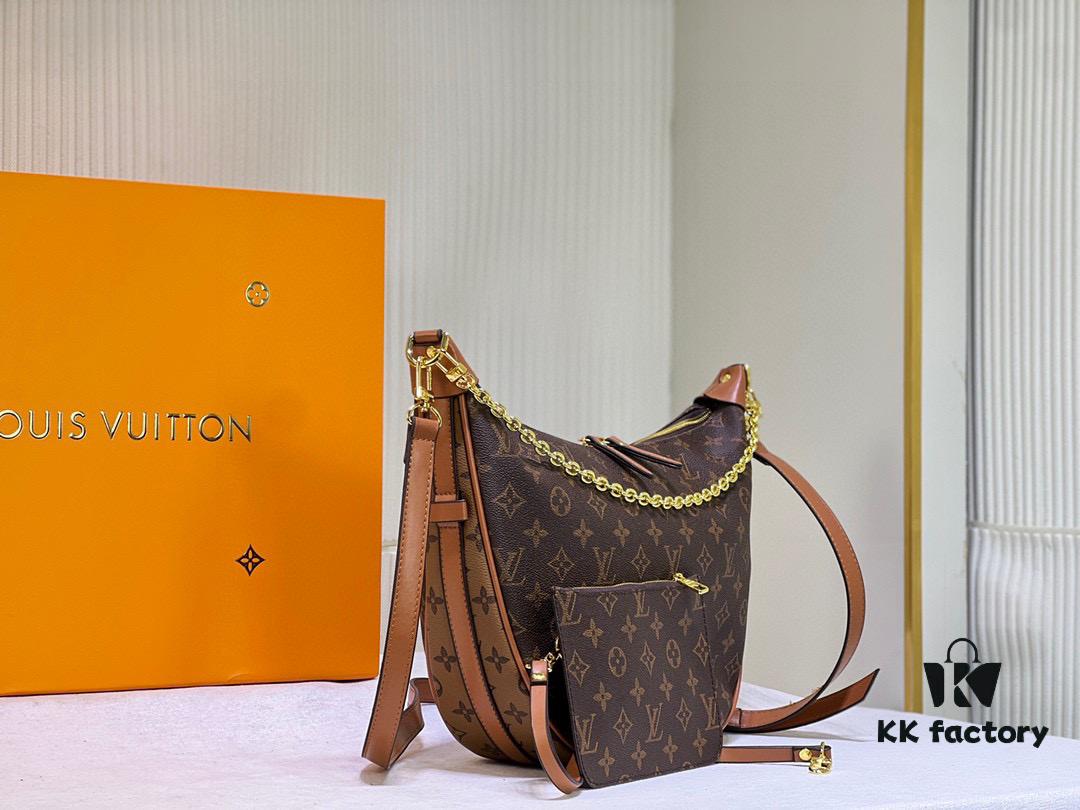 69305f94f09edb6de4c503f7 Upgraded Version ⬇️ M46311 Large Moon Bag Classic Monogram with Yellow Flower LV Marel Vintage Handbag