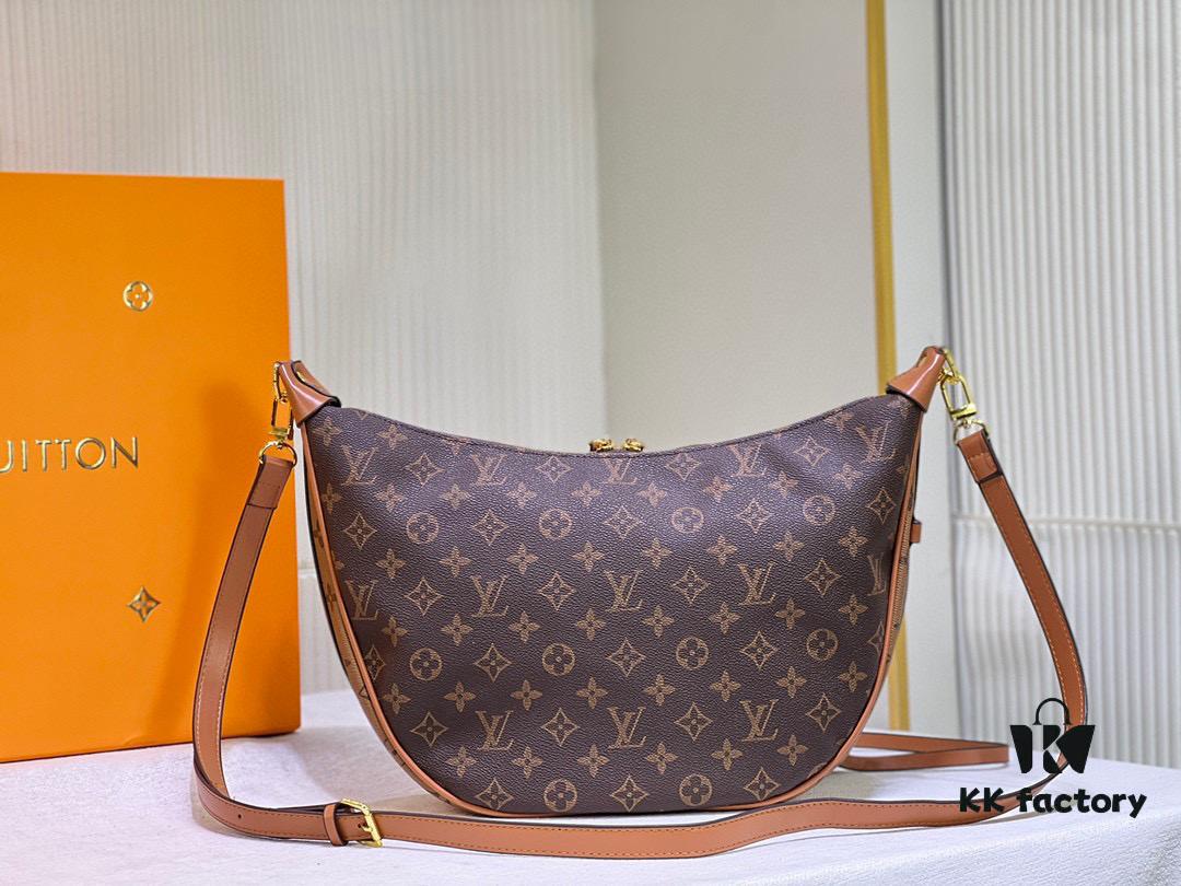 69305f95f09edb6de4c503f9 Upgraded Version ⬇️ M46311 Large Moon Bag Classic Monogram with Yellow Flower LV Marel Vintage Handbag