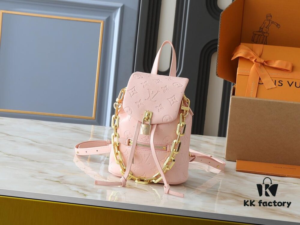 69305f9bf09edb6de4c50404 Upgraded Original M13357 M13358 M13387 M13389 Coussin Backpack Mini Bag in Monogram Leather