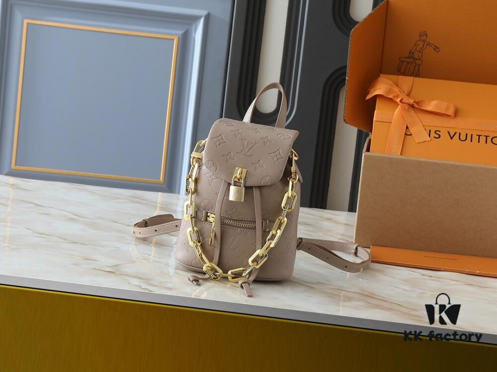 69305fa0f09edb6de4c50411 Upgraded Original M13357 M13358 M13387 M13389 Coussin Backpack Mini Bag in Monogram Leather