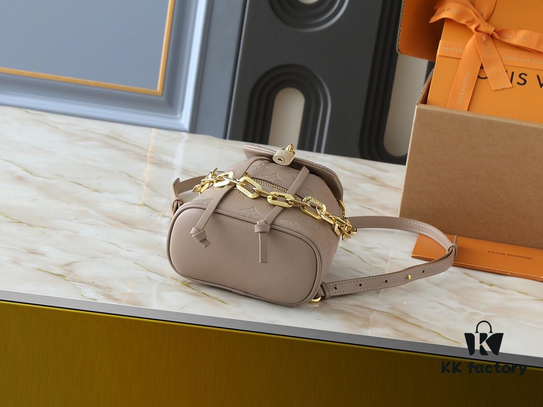 69305fa2f09edb6de4c50413 Upgraded Original M13357 M13358 M13387 M13389 Coussin Backpack Mini Bag in Monogram Leather