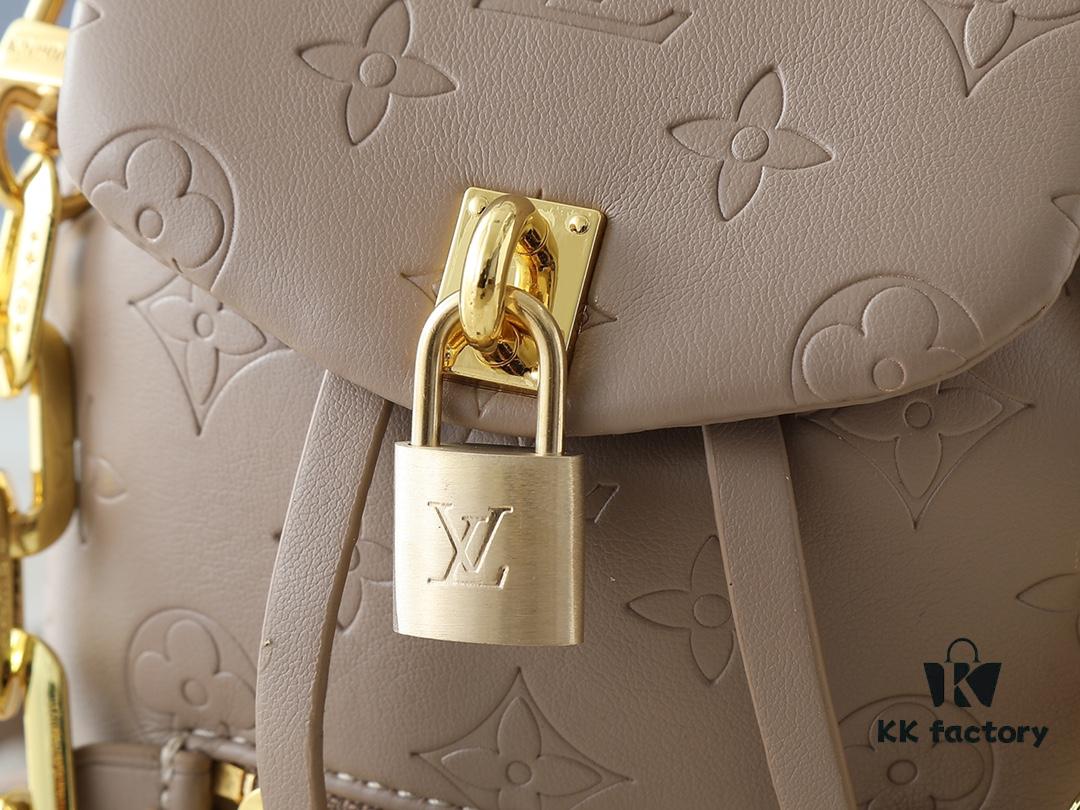69305fa3f09edb6de4c50414 Upgraded Original M13357 M13358 M13387 M13389 Coussin Backpack Mini Bag in Monogram Leather