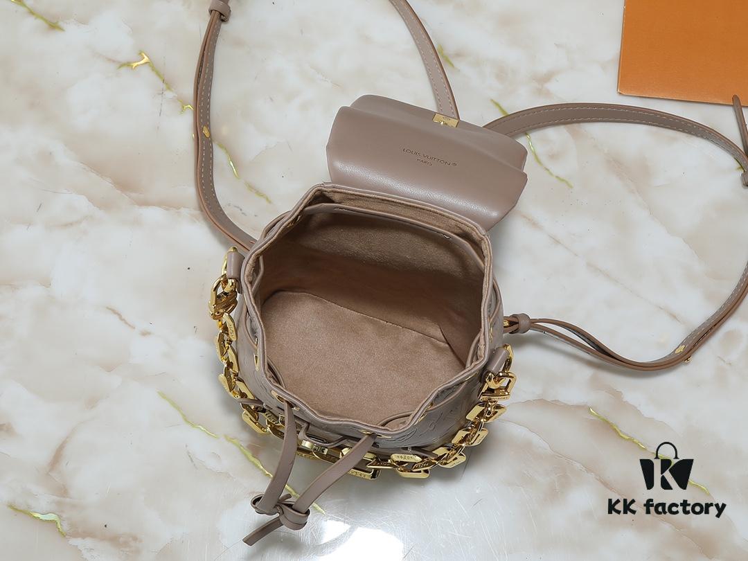 69305fa4f09edb6de4c50415 Upgraded Original M13357 M13358 M13387 M13389 Coussin Backpack Mini Bag in Monogram Leather