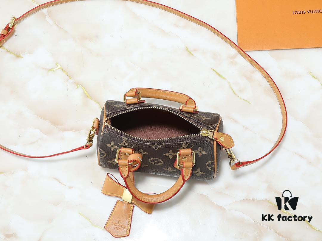 69305fb4f09edb6de4c5043b Upgraded Original M13391 M13406 M81085 LV x Takashi Murakami Nanospeedy Bag