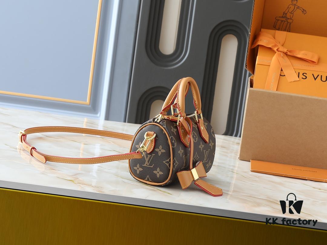 69305fb5f09edb6de4c5043d Upgraded Original M13391 M13406 M81085 LV x Takashi Murakami Nanospeedy Bag