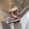69305fc0f09edb6de4c50454 M81489 Lv Village Cherry Blossom Upgraded Nano Bucket Bag from Match Collection