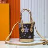 69305fc3f09edb6de4c50457 M81489 Lv Longshang Village Cherry Blossom Upgraded Nano Bucket Bag from Match Series