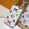 69305fcbf09edb6de4c50461 M81489 M13619 Lv➰ Longshang Village White Tricolor Upgrade Nano Bucket Bag