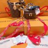 69305ffdf09edb6de4c504ac Quality Upgrade 🔥 Exclusive Real-shot M80874 Monogram Vintage Mini Ice Cream Cone Bag 2022 Latest Fold Me Mini Style with Magnetic Clasp Design, Leather Featuring LV Hardware Elements, Compact and Exquisite Unisex Bag