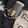 69305ffef09edb6de4c504ae Quality Upgrade 🔥 Exclusive Real-shot M80874 Monogram Vintage Mini Ice Cream Cone Bag 2022 Latest Fold Me Mini Style with Magnetic Clasp Design, Leather Featuring LV Hardware Elements, Compact and Exquisite Unisex Bag