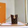 69305ffff09edb6de4c504af Quality Upgrade 🔥 Exclusive Real Shot M80874 Vintage Mini Ice Cream Cone Bag 2022 Latest Fold Me Mini with Magnetic Clasp Design, Incorporating LV Hardware Elements, Compact and Exquisite Unisex Leather Bag