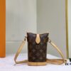 69306004f09edb6de4c504b7 Quality Upgrade 🔥 Exclusive Real Shot M80874 Vintage Mini Ice Cream Cone Bag 2022 Latest Fold Me Mini with Magnetic Clasp Design, Incorporating LV Hardware Elements, Compact and Exquisite Unisex Leather Bag