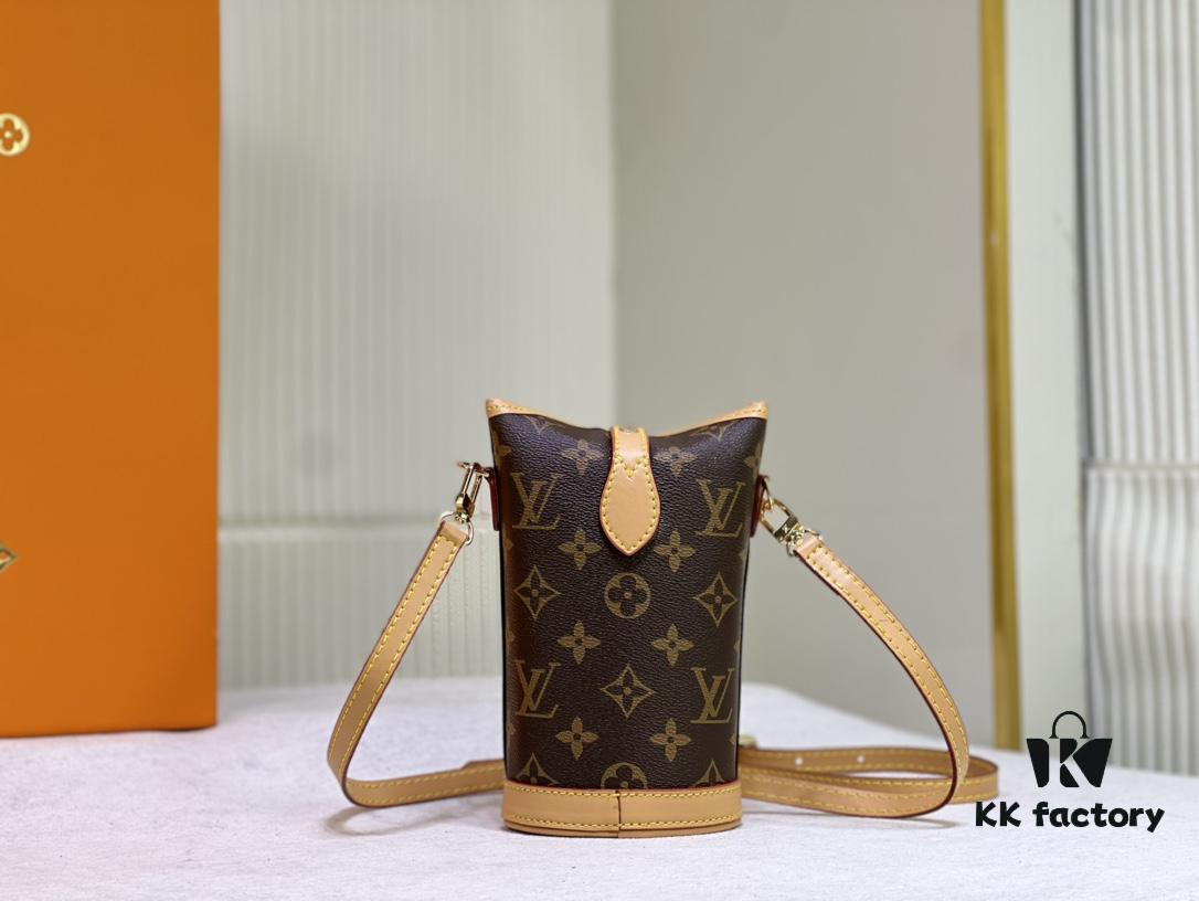 69306004f09edb6de4c504b7 Quality Upgrade 🔥 Exclusive Real Shot M80874 Vintage Mini Ice Cream Cone Bag 2022 Latest Fold Me Mini with Magnetic Clasp Design, Incorporating LV Hardware Elements, Compact and Exquisite Unisex Leather Bag