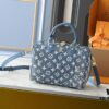 69306011f09edb6de4c504d2 Upgraded Original M46736 M59273 M58947 M21464 M59609 Speedy Bandoulière 25 Handbag, Strikingly Reintroduced in the 2021 Fall Wild at Heart Capsule Collection, Featuring Oversized LV Letter Embossing on Monogram Empreinte Leather, with a Detachable Shoulder Strap Offering Crossbody Wear