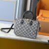69306016f09edb6de4c504da Upgraded Original M46736 M59273 M58947 M21464 M59609 Speedy Bandoulière 25 Handbag, Striking Reappearance in the 2021 Fall Wild at Heart Capsule Collection, Featuring Oversized LV Embossing on Monogram Empreinte Leather, with Detachable Shoulder Strap for Crossbody Wear